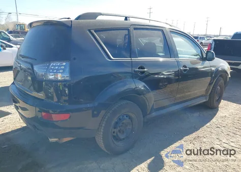 2012 Mitsubishi Outlander Es z USA, uszkodzony, nr VIN JA4AS2AW7CU007788